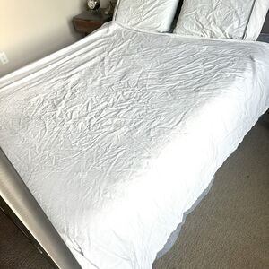 Pandatex Flat Sheet, White, Cotton/bamboo Blend, 100x76, Extra Large
